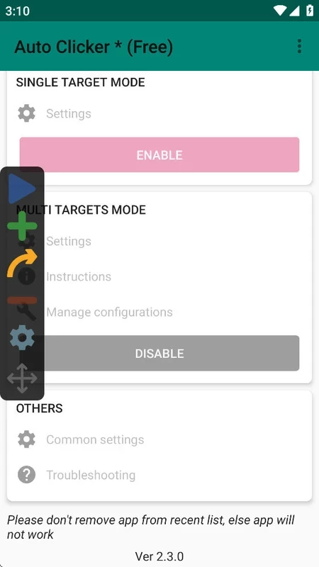 Auto Clicker - Automatic Tap — captura de tela 5
